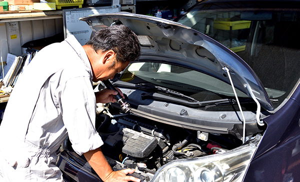 入庫車の徹底チェック